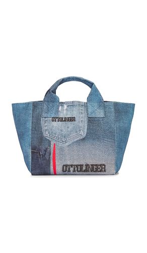 Denim tote bag maxi en color azul talla all en - Blue. Talla all - Ottolinger - Modalova