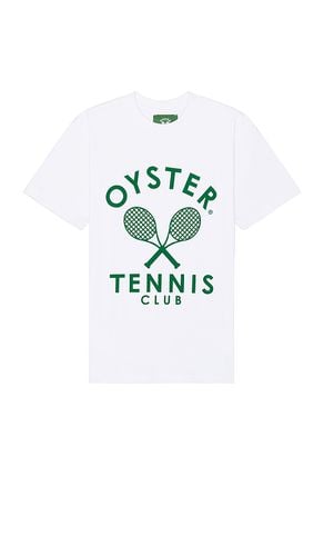 Tennis Club Members T-Shirt in . Size M, S, XL/1X - Oyster - Modalova