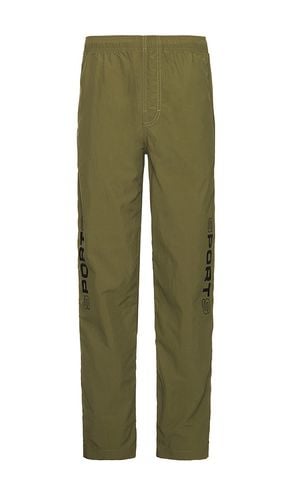 Sporto Nylon Track Pant in . Size S, XL/1X - PORT A.C.A - Modalova