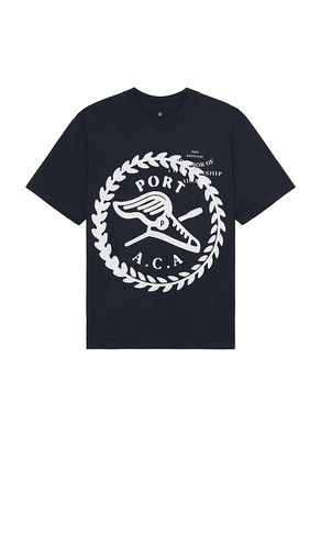 Laurel 89 tee in color blue size M (also in L) - PORT A.C.A - Modalova