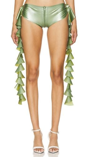 Rapunzel Latex Hotpant in . Size XL, XS - Poster Girl - Modalova