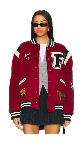 Chaqueta beisbolera letterman en color talla L en - Red. Talla L (también en M, S, XS) - Found - Modalova