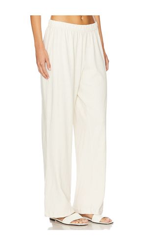 Pantalones supima cotton en color ivory talla L en - Ivory. Talla L (también en M, S, XL, XS) - perfectwhitetee - Modalova