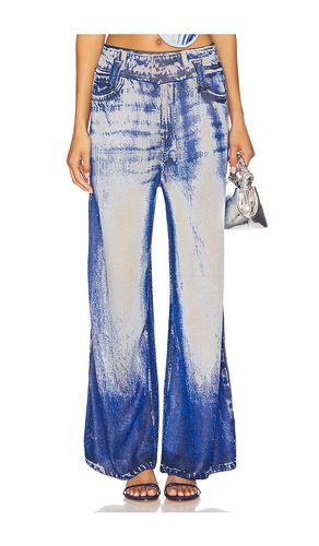 Aria Denim Print Wide Leg Pants in . Size M. Also in S, XS - PH5 - Modalova