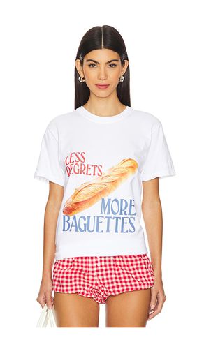 Less Regrets More Baguettes T Shirt in . Taglia S - Polychrome Goods - Modalova