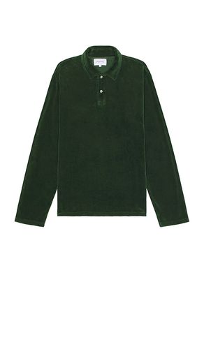 Polo de manga larga towel en color talla L en - Green. Talla L (también en M, S, XL/1X) - Palmes - Modalova