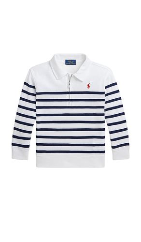 Kids Long-Sleeve Spa Terry Half-Zip Sweatshirt in . Size 5 - Polo Ralph Lauren - Modalova