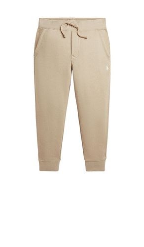 Jogger de tela polar. en color bronce talla 2 en - Tan. Talla 2 (también en 3, 4, 5) - Polo Ralph Lauren - Modalova