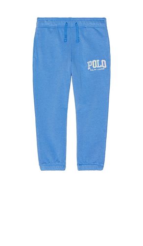 Polo kids logo graphic jogger pant en color azul talla 2 en - Blue. Talla 2 (también en 3, 4, 5 - Polo Ralph Lauren - Modalova