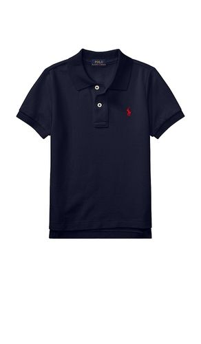 Kids short-sleeve basic mesh polo en color azul marino talla 3 en - Navy. Talla 3 (también en 2, 6) - Polo Ralph Lauren - Modalova