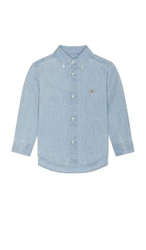 Chambray Shirt in . Taglia 5, 6 - Polo Ralph Lauren - Modalova