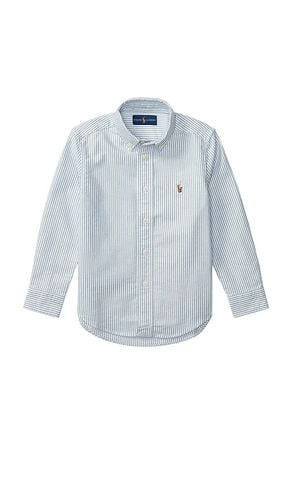 Kids Long-Sleeve Button-Down Sport Shirt in . Taglia 2, 4, 5, 6 - Polo Ralph Lauren - Modalova