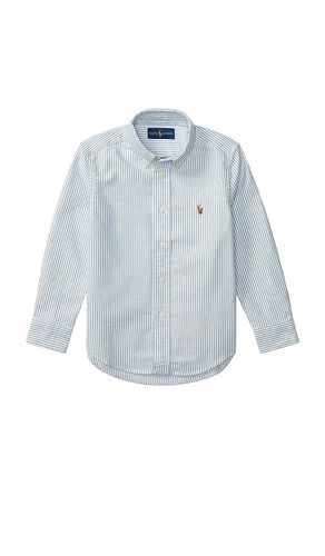 Kids Long-Sleeve Button-Down Sport Shirt in . Taglia 2, 6 - Polo Ralph Lauren - Modalova