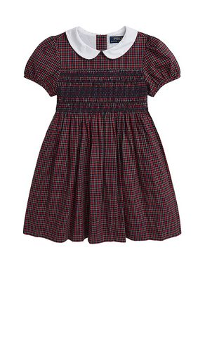 Kids Tartan Smocked Dress in . Taglia 3, 4, 5, 6 - Polo Ralph Lauren - Modalova