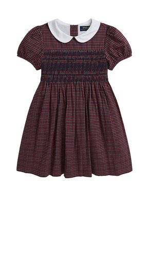 Vestido tartan smocked en color rojo talla 2 en & - . Talla 2 (también en 4, 6) - Polo Ralph Lauren - Modalova