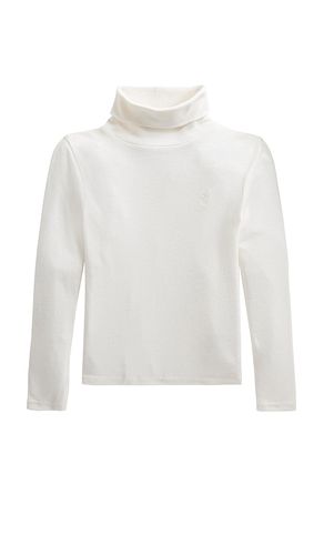 Jersey de cuello alto en color blanco talla 2 en - White. Talla 2 (también en 3) - Polo Ralph Lauren - Modalova