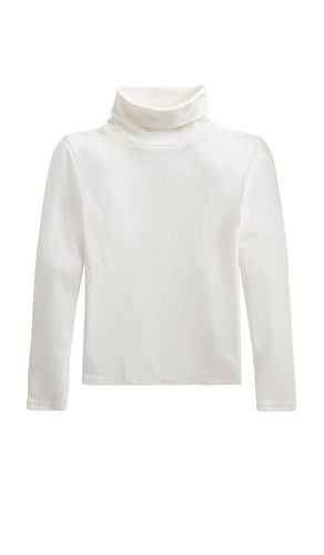 Jersey de cuello alto en color blanco talla 2 en - White. Talla 2 (también en 5) - Polo Ralph Lauren - Modalova