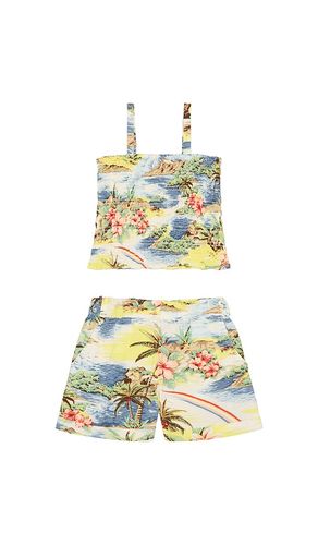 Printed Rayon Challis Smocked Top With Short in ,. Size 3. Also in 4 - Polo Ralph Lauren - Modalova
