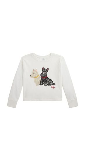 Kids Dog Graphic Tee in . Taglia 6 - Polo Ralph Lauren - Modalova