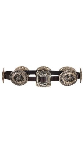 Cinturón medium distressed en color talla L en - Brown. Talla L (también en XS) - Polo Ralph Lauren - Modalova