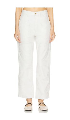 Pantalón carpenter ankle en color blanco talla 0 en - White. Talla 0 (también en 00, 10, 12, 14, 16, 4, 6) - Polo Ralph Lauren - Modalova