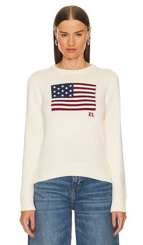 Jersey de bandera en color talla L en - Cream. Talla L (también en M, S, XS) - Polo Ralph Lauren - Modalova