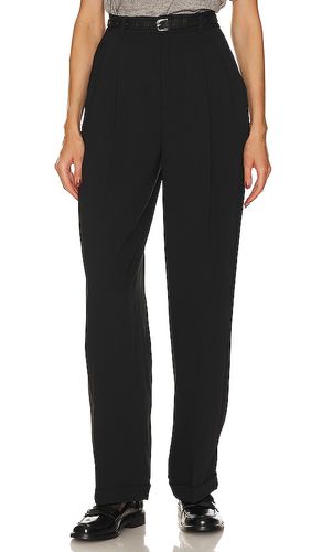 Pantalones plisados en color negro talla 0 en - Black. Talla 0 (también en 2, 8) - Polo Ralph Lauren - Modalova