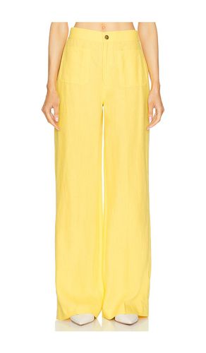 Pantalón leaton en color amarillo talla 0 en - Yellow. Talla 0 (también en 00, 10, 12, 2, 4, 6, 8) - Polo Ralph Lauren - Modalova