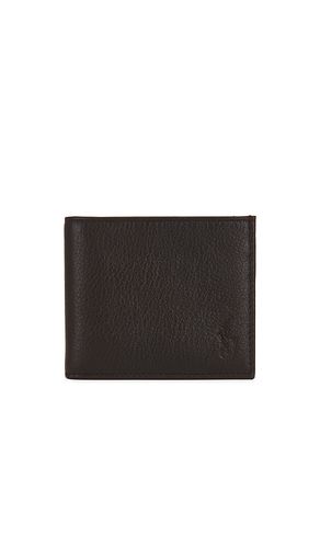 Pebbled Bifold Wallet in - Polo Ralph Lauren - Modalova