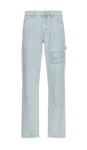 Box logo carpenter jeans en color denim claro talla 28 en Índigo claro - Denim-Light. Talla 28 (también en 32, 34, 36) - Pleasures - Modalova