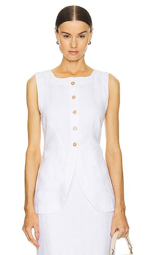 Posse Emma Vest in White. Size XL - Posse - Modalova