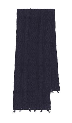 Distressed Cable Knit Scarf in - Found - Modalova