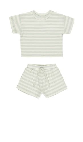 Kids Waffle Tee & Short Set in . Taglia 2-3yr, 4-5yr - QUINCY MAE - Modalova