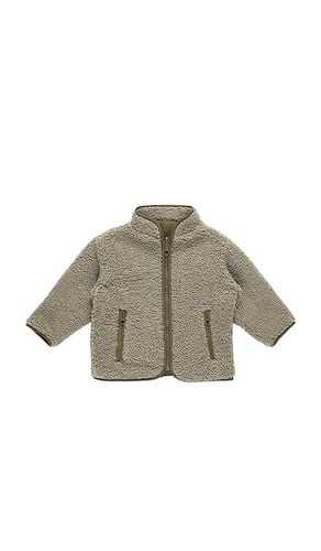 Kids Faux Fur Zip Jacket in . Taglia 2-3yr, 4-5yr - QUINCY MAE - Modalova