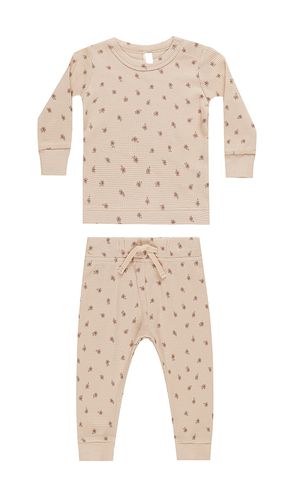 Kids Waffle Top And Pant Set in . Size 18-24M, 2-3yr, 4-5yr - QUINCY MAE - Modalova