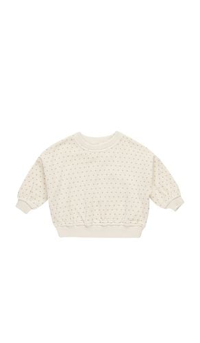 Kids Velour Relaxed Sweatshirt in . Taglia 18-24M, 2-3yr, 4-5yr - QUINCY MAE - Modalova