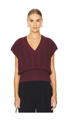 Cable Knit Vest in . Taglia 34, 36, 38 - REMAIN - Modalova