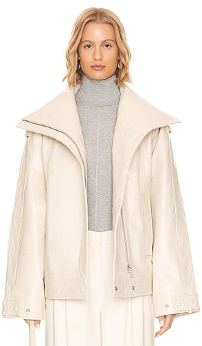 Oversized Leather Jacket in . Size 34, 36, 38, 40 - REMAIN - Modalova