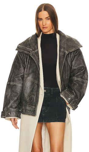 Leather Oversized Jacket in . Size 38, 40 - REMAIN - Modalova