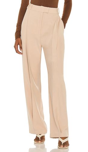 Pantalón con trabilla en color beige talla L en - Beige. Talla L (también en S, XL) - RE ONA - Modalova