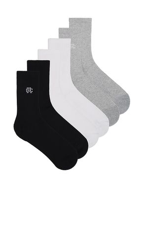 Crew Sock 3-pack in . Taglia S/M - Reigning Champ - Modalova