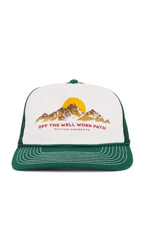 Rhythm Hills Trucker Cap in Green - Rhythm - Modalova