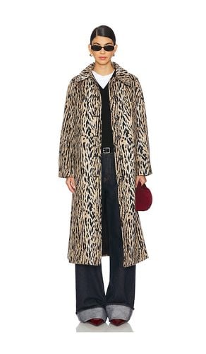 RIXO Milly Coat in Brown. Size XS - RIXO - Modalova