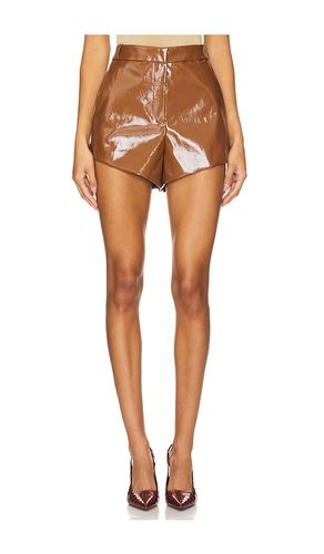 Zaree short en color bronce talla M en - Tan. Talla M (también en S) - Ronny Kobo - Modalova