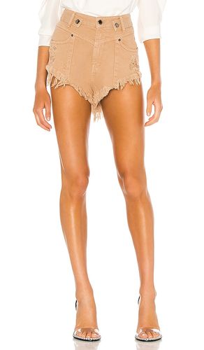 X revolve tessa shorts en color bronce talla 27 en - Tan. Talla 27 (también en 25, 28, 29, 30) - retrofete - Modalova