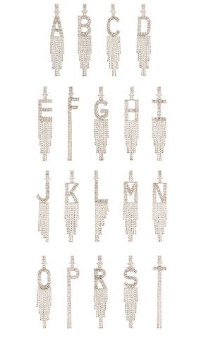 Alphabet Earring in . Size E, F, G, H, I, N, O, R, T - retrofete - Modalova