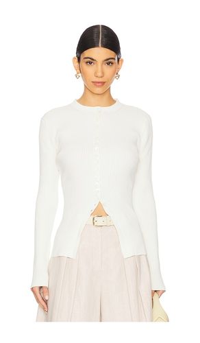 Elongated Rib Cardigan in . Size 38/6, 40/8, 42/10 - Rohe - Modalova