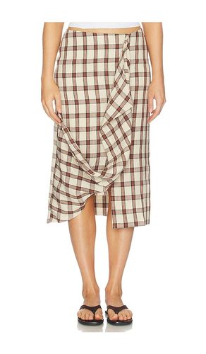 Draped Check Skirt in ,. Size 34. Also in 36, 38, 40 - Rohe - Modalova