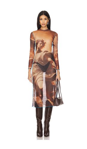 Renaissance Printed Jersey Dress in . Taglia S, XS - ROKH - Modalova