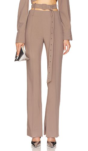 Belt Detailed Flare Trouser in . Size 38/6 - ROKH - Modalova